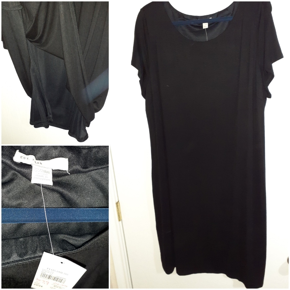 Plus Size Black Dress NEW 22/24
